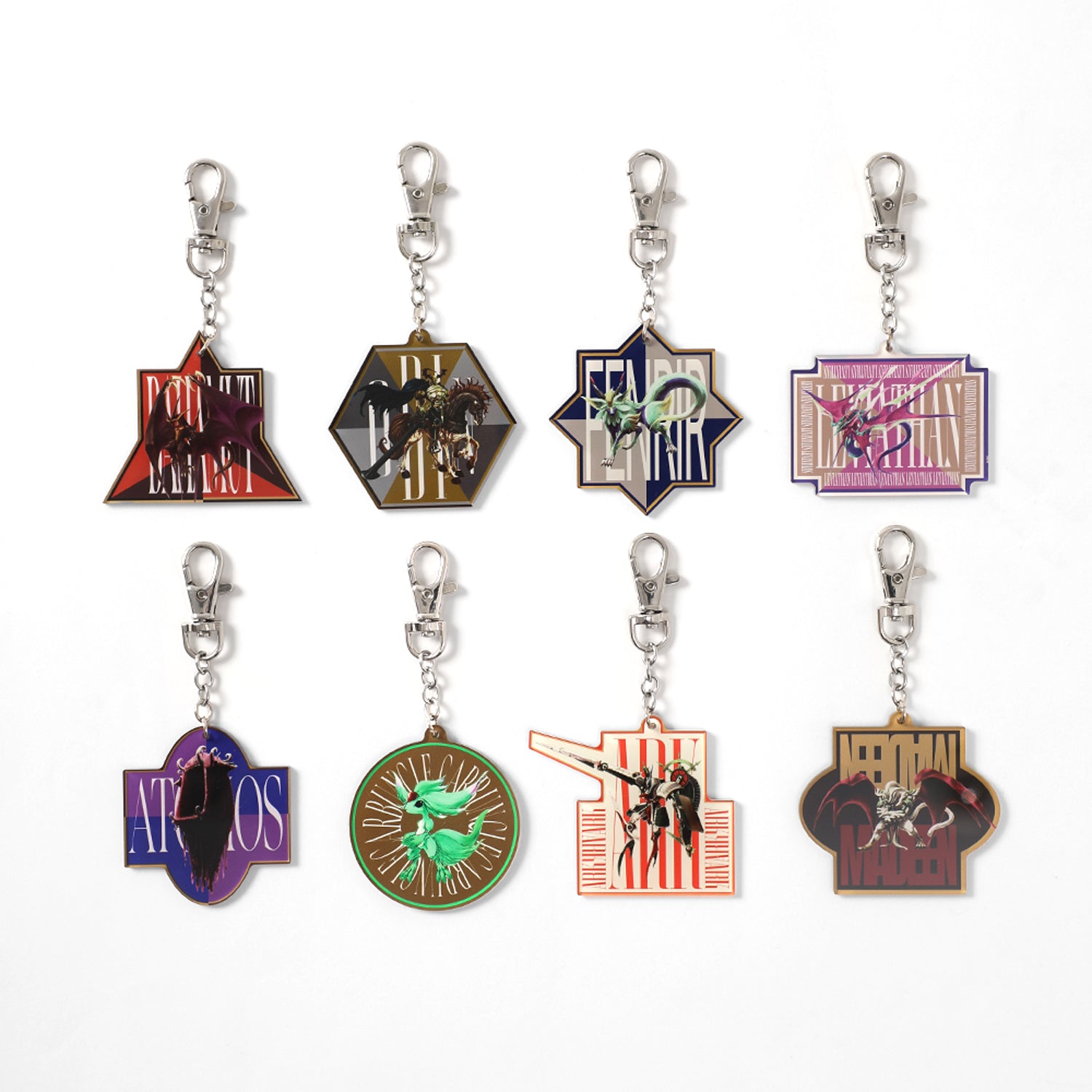 ファイナルファンタジーⅨ 召喚獣アクリルチャーム コンプリートセット 召喚獣アクリルチャーム〈全8種〉(ファイナルファンタジーIX