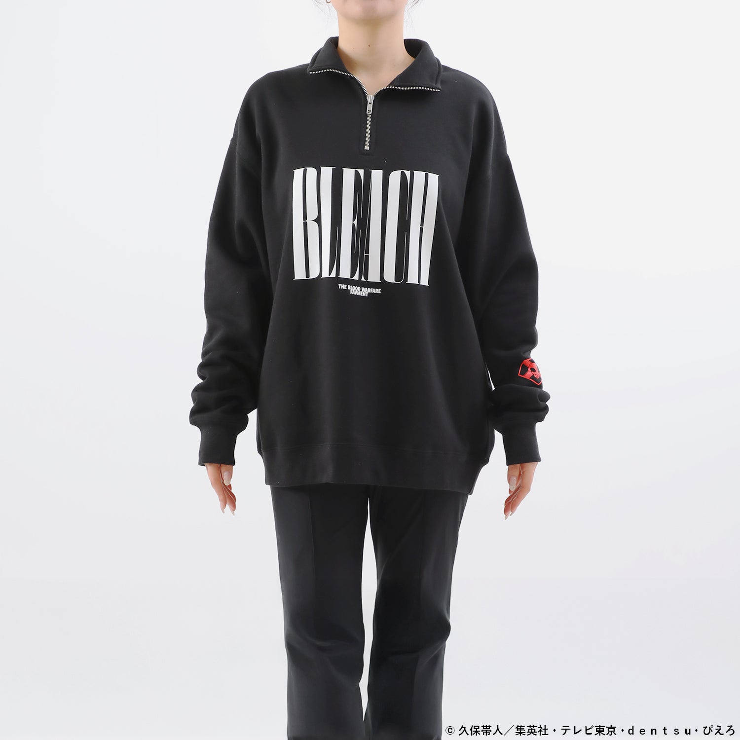 【大人気】HUMAN MADE ブラック ハーフジップ本日限定価格 タイポグラフィハーフジップ – CALTLA